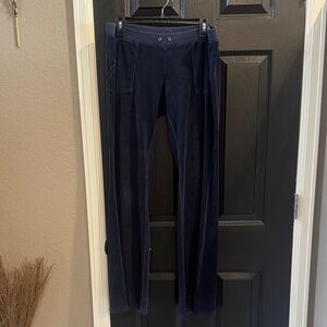 Juicy Couture Women's Navy Corduroy Pants